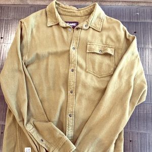 Altamont knit/flannel snap button shirt